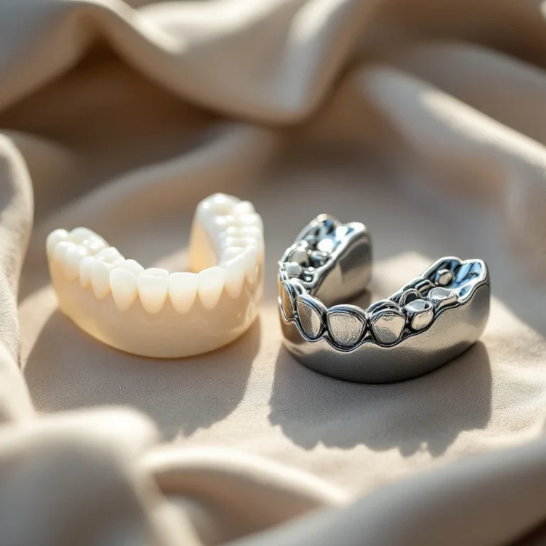 Prothèse dentaire amovible : quelles différences entre résine et métal